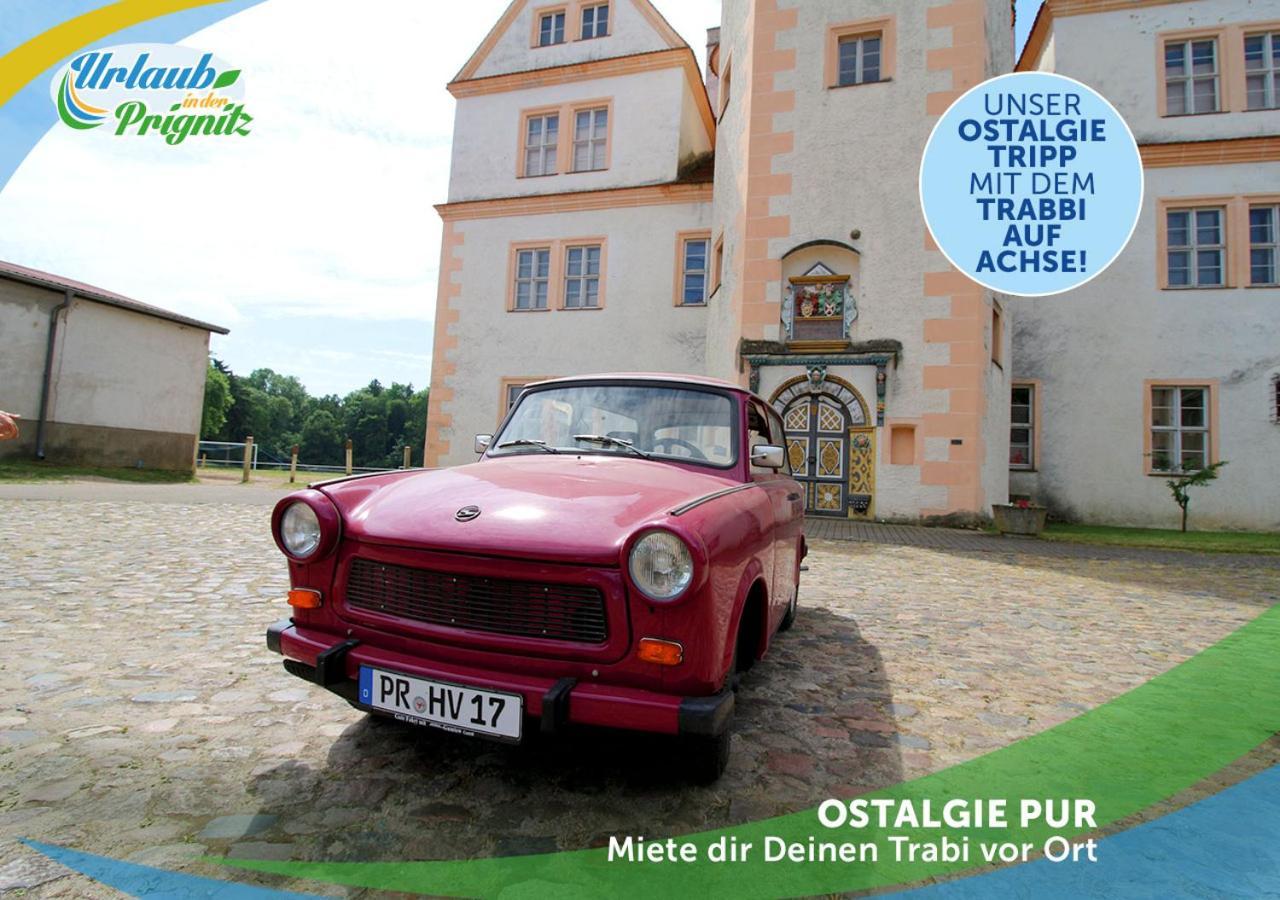 Bauernhof-Streichel-Zoo-&-Reiter-Suite Gulow Exterior foto