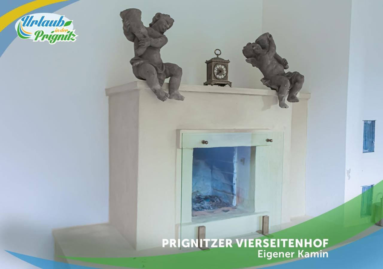 Bauernhof-Streichel-Zoo-&-Reiter-Suite Gulow Exterior foto