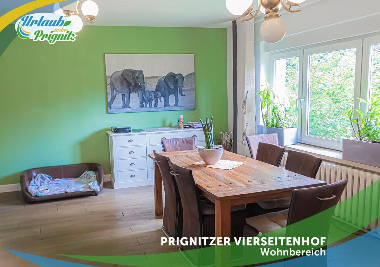 Bauernhof-Streichel-Zoo-&-Reiter-Suite Gulow Exterior foto